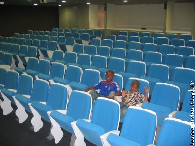Auditorium pour des conférences et des projections